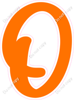 CU 23.5" Individuals - Flat Orange O