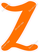 CU 23.5" Individuals - Flat Orange Z