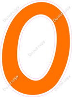 CU 23.5" Individuals - Flat Orange