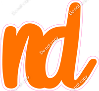 CU 23.5" Individuals - Flat Orange ND