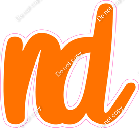 CU 23.5" Individuals - Flat Orange ND