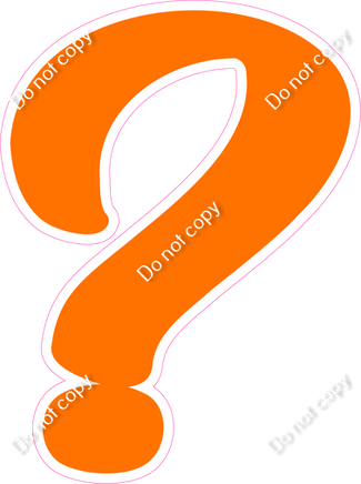 CU 23.5" Individuals - Flat Orange ?