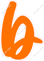 CU 23.5" Individuals - Flat Orange b