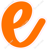 CU 23.5" Individuals - Flat Orange e