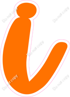 CU 23.5" Individuals - Flat Orange i