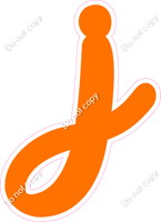 CU 23.5" Individuals - Flat Orange j