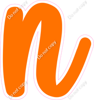 CU 23.5" Individuals - Flat Orange n