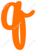 CU 23.5" Individuals - Flat Orange q