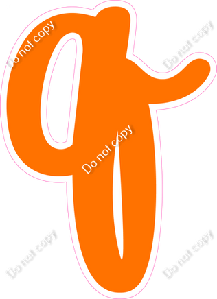 CU 23.5" Individuals - Flat Orange q