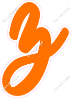 CU 23.5" Individuals - Flat Orange z