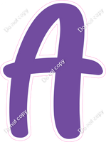 CU 23.5" Individuals - Flat Purple A