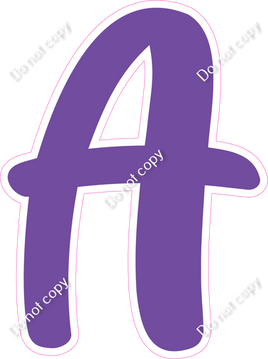 CU 23.5" Individuals - Flat Purple A