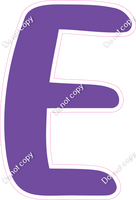 CU 23.5" Individuals - Flat Purple E