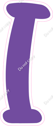 CU 23.5" Individuals - Flat Purple I