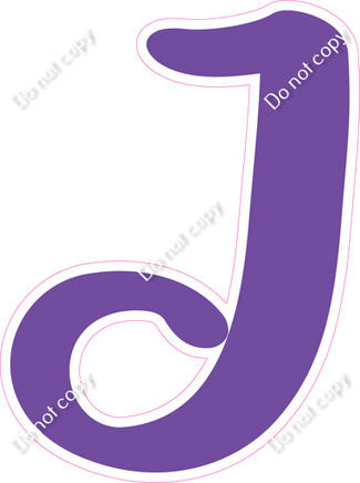 CU 23.5" Individuals - Flat Purple J