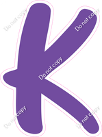 CU 23.5" Individuals - Flat Purple K