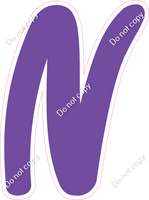 CU 23.5" Individuals - Flat Purple N