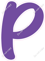 CU 23.5" Individuals - Flat Purple P