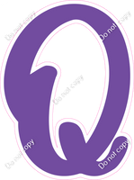 CU 23.5" Individuals - Flat Purple Q