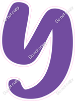 CU 23.5" Individuals - Flat Purple Y