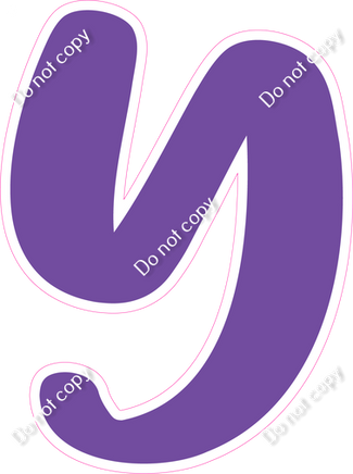 CU 23.5" Individuals - Flat Purple Y