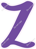 CU 23.5" Individuals - Flat Purple Z