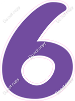 CU 23.5" Individuals - Flat Purple 6