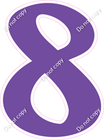 CU 23.5" Individuals - Flat Purple 8