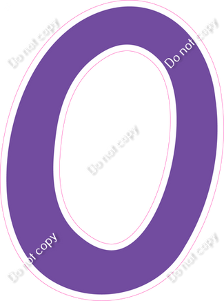 CU 23.5" Individuals - Flat Purple