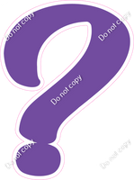 CU 23.5" Individuals - Flat Purple ?