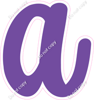 CU 23.5" Individuals - Flat Purple a