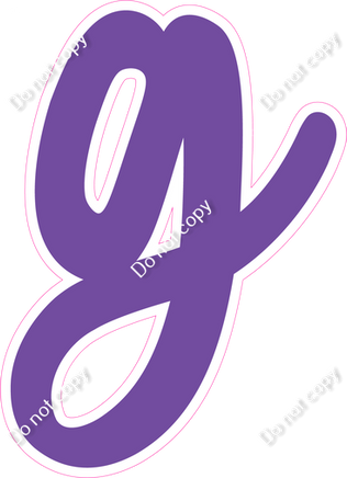 CU 23.5" Individuals - Flat Purple g