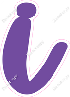 CU 23.5" Individuals - Flat Purple i