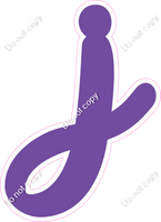 CU 23.5" Individuals - Flat Purple j