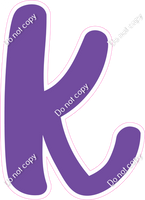 CU 23.5" Individuals - Flat Purple k