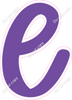 CU 23.5" Individuals - Flat Purple l