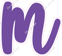 CU 23.5" Individuals - Flat Purple m