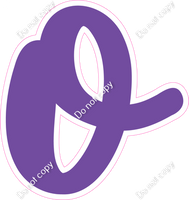 CU 23.5" Individuals - Flat Purple o