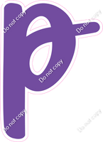 CU 23.5" Individuals - Flat Purple p