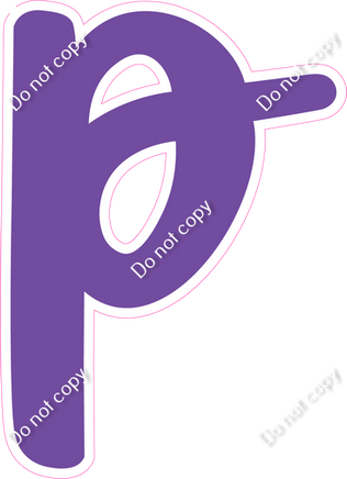 CU 23.5" Individuals - Flat Purple p