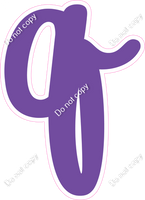 CU 23.5" Individuals - Flat Purple q