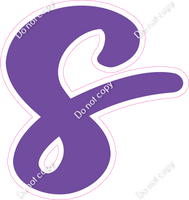 CU 23.5" Individuals - Flat Purple s