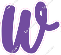 CU 23.5" Individuals - Flat Purple w