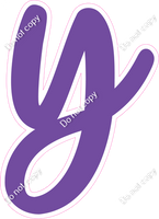 CU 23.5" Individuals - Flat Purple y