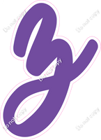 CU 23.5" Individuals - Flat Purple z