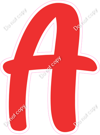 CU 23.5" Individuals - Flat Red A