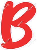 CU 23.5" Individuals - Flat Red B