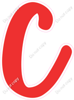 CU 23.5" Individuals - Flat Red C