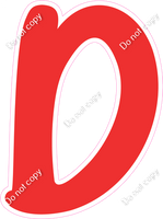 CU 23.5" Individuals - Flat Red D