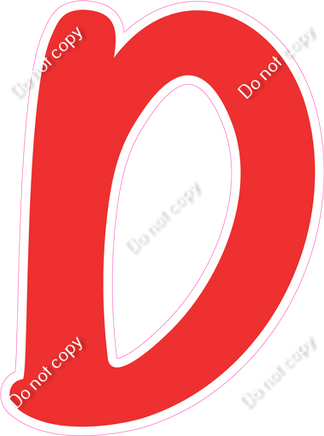 CU 23.5" Individuals - Flat Red D